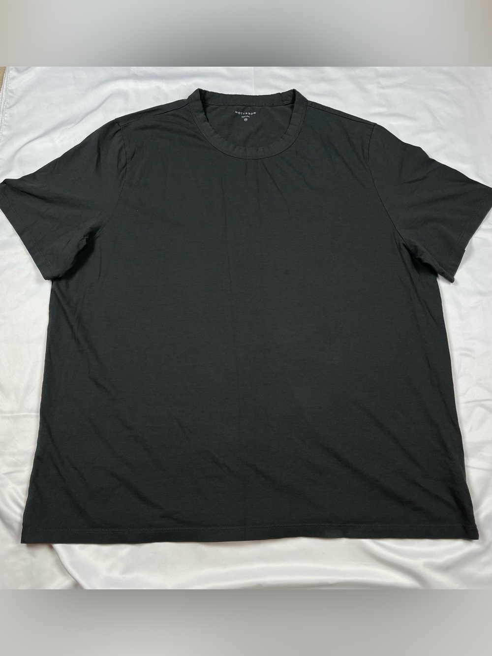 Mott & Bow Men's Crew‎ Neck T-Shirt Size 2XL Charcoal Luxury Combed Cotton